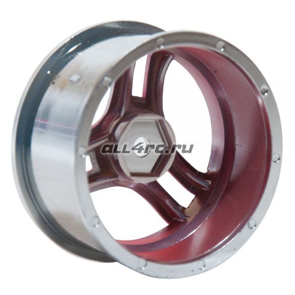 SLIDE Wheel set 65mm x 3セット SALE Купить Комплект дисков (4шт.), 3 спицы, красные Speedway Slide SWS